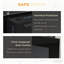 Electric Wall-Mounted Fireplace With Realistic Flame Effect, 7 Colour Background Light And Adjustable Heating For Cozy Ambiance-1153554575