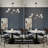 Jerikah 8 - Light Sputnik Chandelier Modern Dining Light Fixtures Kitchen Island Lighting Bubble Chandelier Glass Chandelier