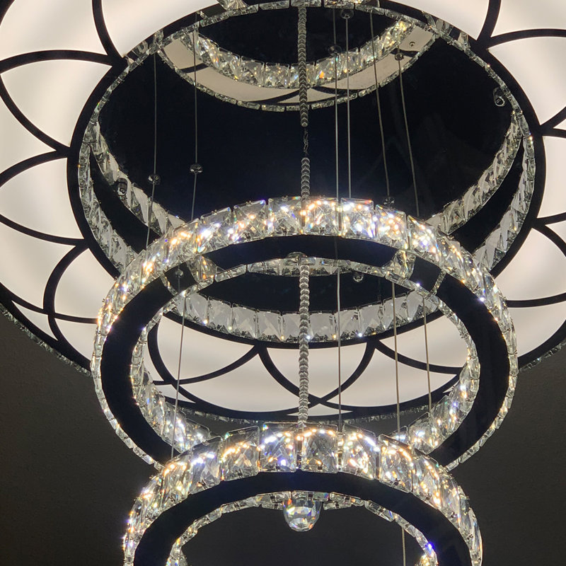 Chandelier, Satin Black