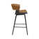 Blayse 26.96" PU Upholstered Counter Bar Stool with Wood Frame (Set of 4)