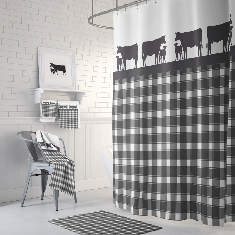 Plaid Shower Curtain
