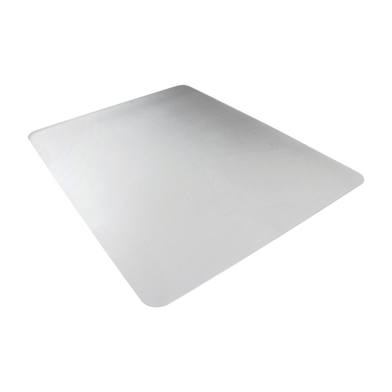 Valuemat Clear Office Chair Mat for Hard Floors - Anti-Curl, Anti-Slip Floor Protector - 90 × 120 cm  
