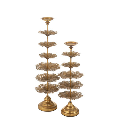Glass Candlestick