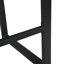 Rectangular Dining Table with Steel Base-71129581-71129582