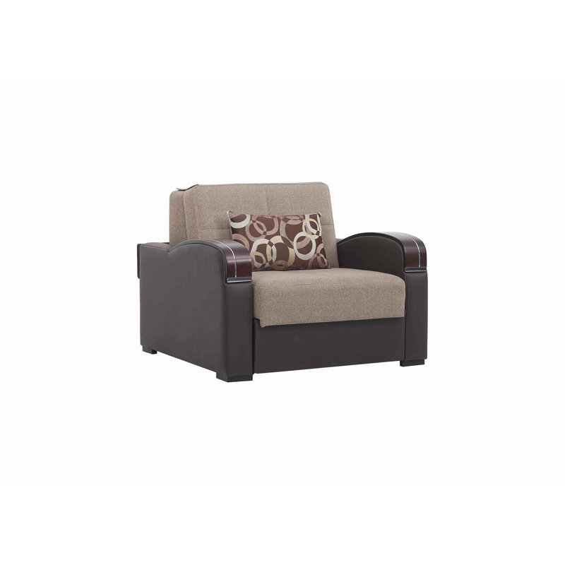 Fauteuil convertible avec rangement PrimeNest SlumberCore, parfait pour les petits espaces et une utilisation multifonctionnelle