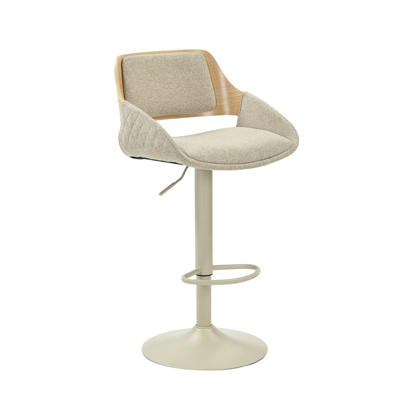 Swivel Yes Bar Stool with Steel Frame