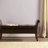 Emma-Jade Upholstery Storage Bench with Solid Wood Legs-511877208