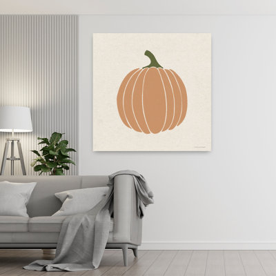 Art contemporain citrouille d'automne