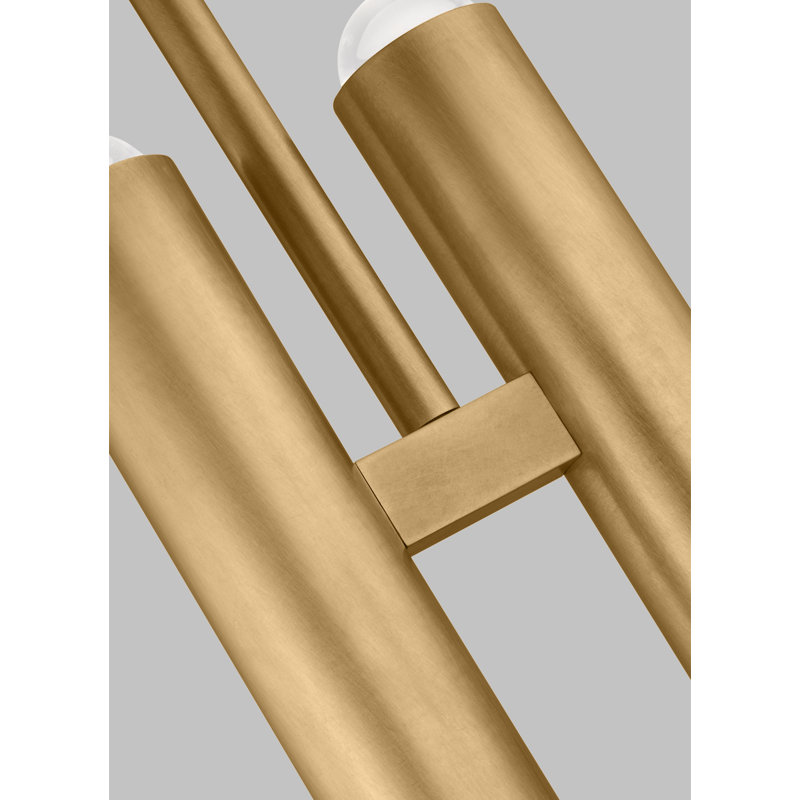 Ebell 2 - Light LED Pendant, Natural Brass