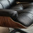 Mid Century PU leather Upholstered Lounge Chair with Ottoman, Solid Wood Frame, Heavy-Duty Aluminum Alloy Base for Home Office and Living Room-2040031681-2022801033