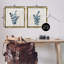 «Blue Summer Leaves», ensemble de 2 toiles flottantes encadrées par Lucille Price-927115015-927115008