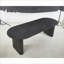 Table basse extensible en panneau de fibres à densité moyenne avec pieds en métal Facile à entretenir pour le salon-1589224087