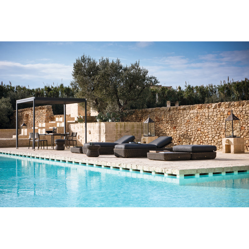 AGORA' Outdoor Chaise Lounge