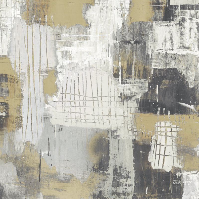 Under The Surface III Archroma by Melissa Averinos - Wrapped Canvas Painting, 30cm H x 30cm W x 3.8cm D