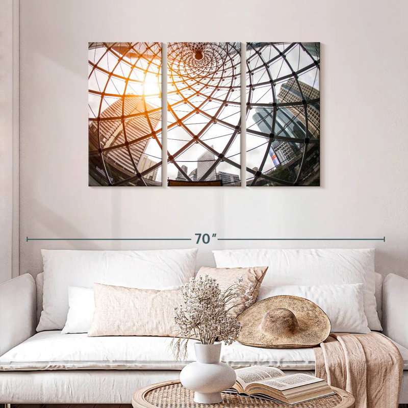 Horizon urbain moderne Sireci, H 28 po x l 45 po
