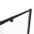Matte Black Pivot Swing Shower Door 38-42" X 71", 1/4" Tempered Glass, Easy Install, Magnetic Close, Advanced Leakage, Wall Adjustable 3/8", Stainless Steel Glass - W 71" H, Black, Tempered, Left &-124069852