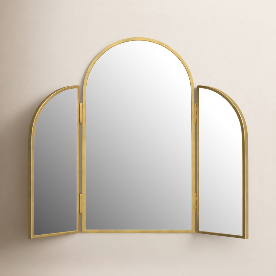 Brancaster Arch Metal Wall Mirror Joss & Main