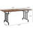 Dining Table For 6-8 People - 71 Inch Rectangular Wood Dining Table Rustic Style Kitchen Table-1680492090