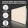 2-Pack 6000LM LED Flat Panel Lights, 50W 2X4 FT Colour Temperature Adjustable Surface Mount Ceiling Fixture
