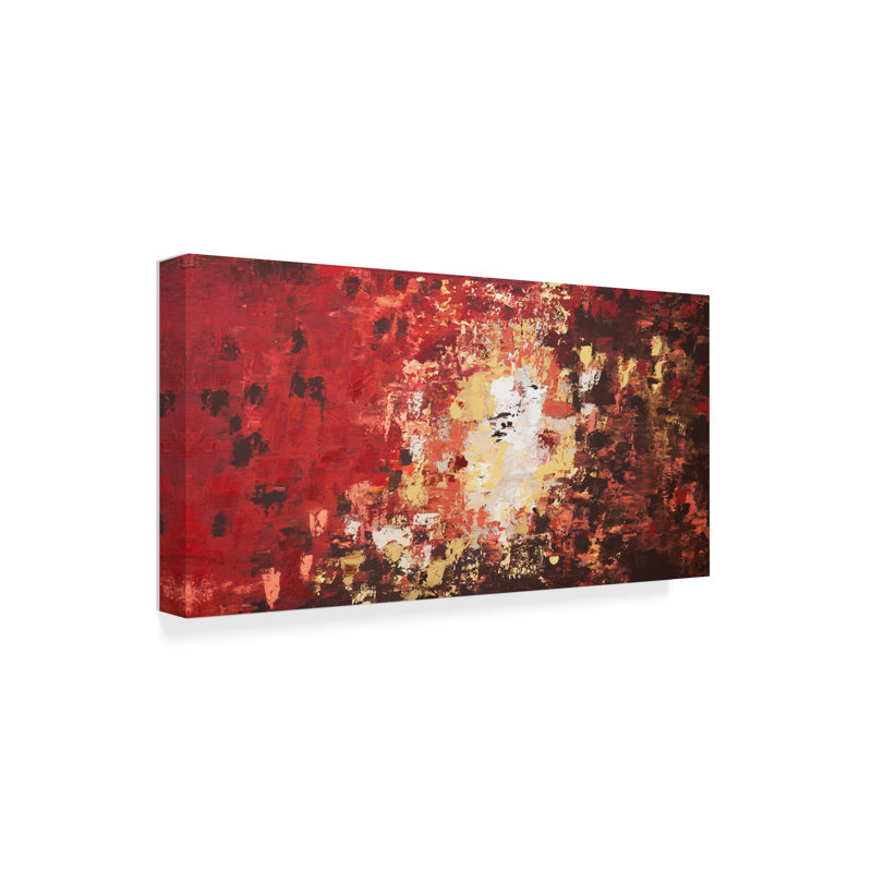 Reproduction de peinture à l'acrylique sur toile tendue Jurica, H 10 po x l 19 po x P 2 po