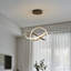 Leister Geometric Waggon Wheel LED Pendant-799576233