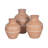 Decorative Vase Handmade Pottery Terracotta Artisan Style Traditional Craft Textured Detailing Classic Silhouette Rustic Pot Ceramic Accent Handcrafted Organic Form Vintage Inspired Design-1655907741-1655907743