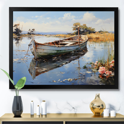 «Danemark Quiet Waters», reproduction sur toile