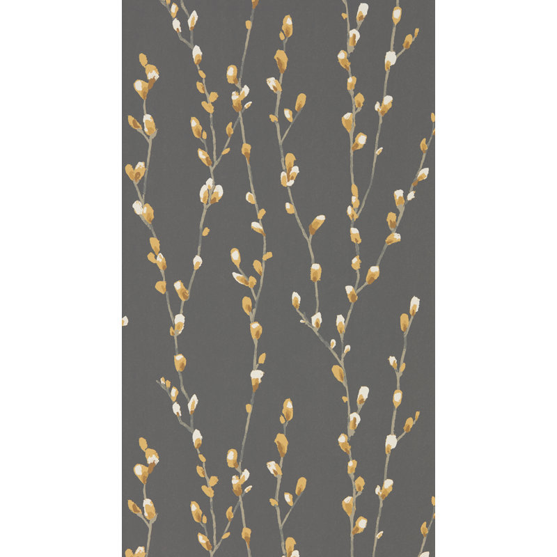 Salice Wallpaper, Ochre/Sepia