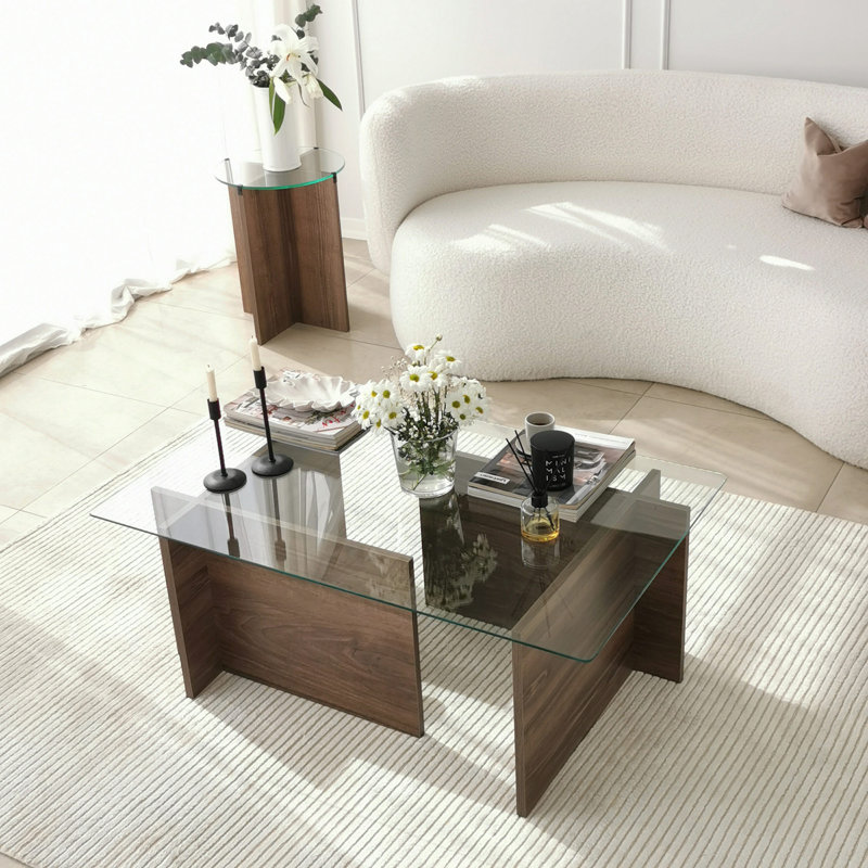 Jecory Sled Coffee Table