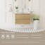 Meuble-lavabo mural de 30 po avec lavabo, meuble-lavabo mural moderne avec lavabo à surface solide et tiroirs à fermeture en douceur, chêne naturel-133420840-133420841