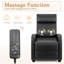 Fauteuil de massage en simili cuir avec fonction de massage-822172676