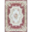 Hand-Knotted High-Quality Wine and Gold Area Rug