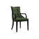 Upholstered Solid Wood Arm chair
