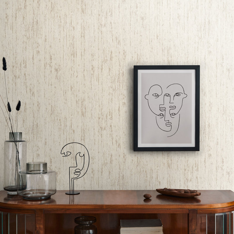 33cmm x 33cm Matte Wallpaper Roll, White
