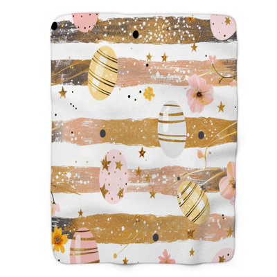 Easter Glow - 1 Piece Premium Sherpa Blanket
