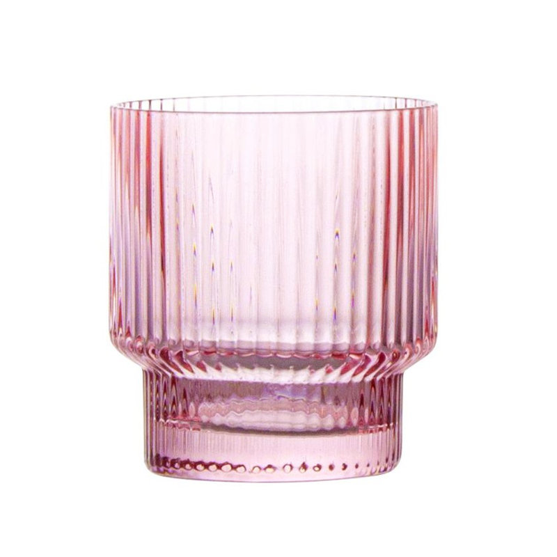 Hadley 11,5 oz. Ensemble de verres à whisky en cristal, Rose