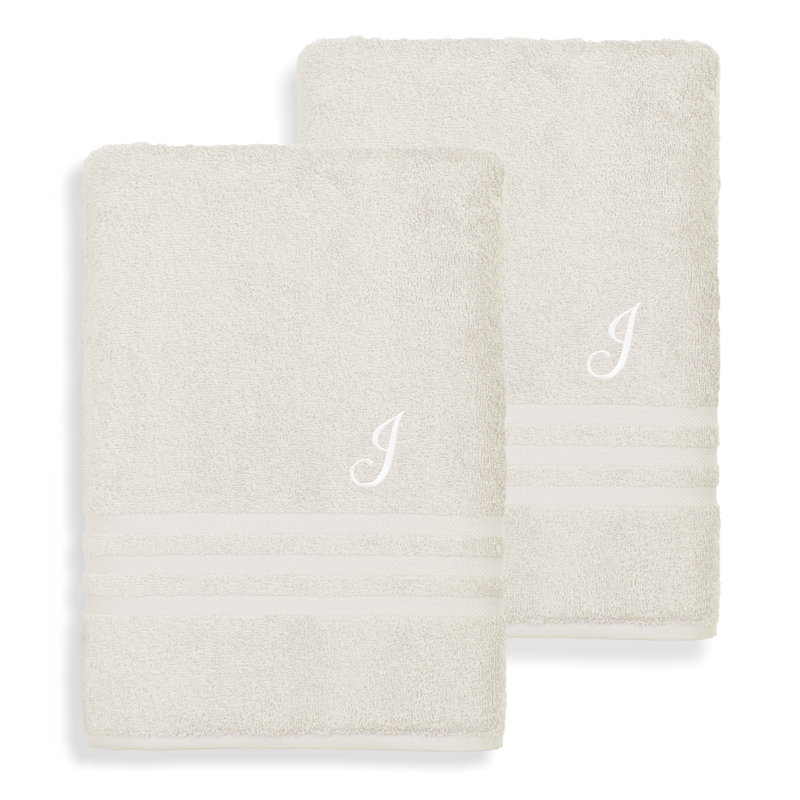 Ensemble de serviettes de bain 1 pièce en coton turc Denzi, Thé rose, J