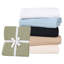 Couverture à rayures jacquard 100% coton Superior Clara-122737432-122737437