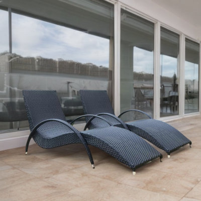 Chaise longue d'extérieur