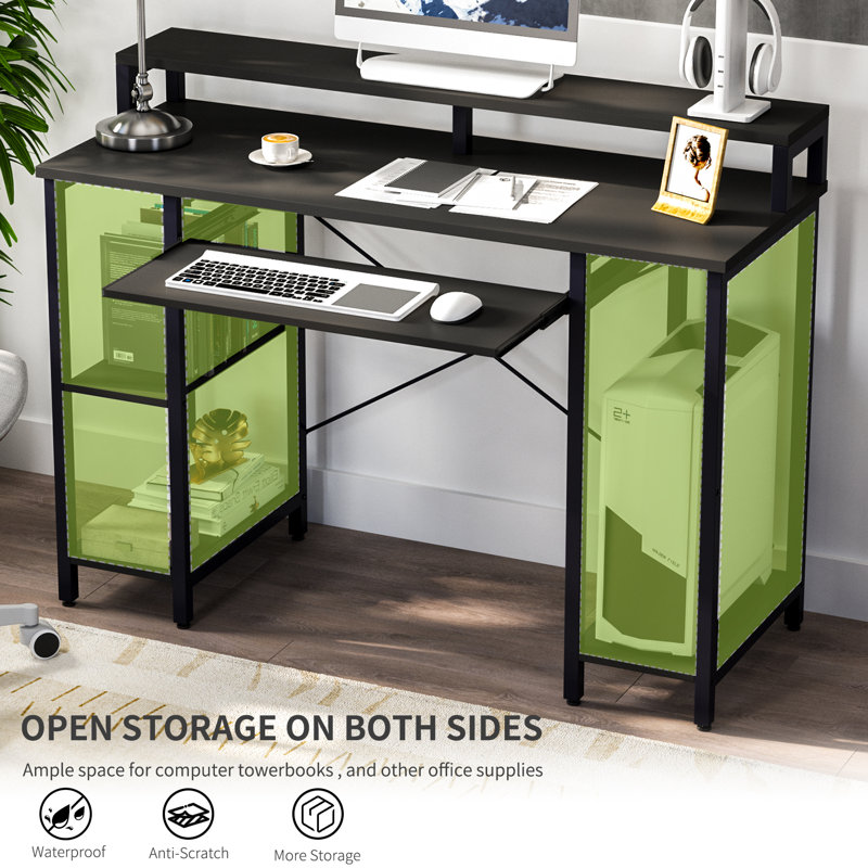 Danyca Computer Desk, Black