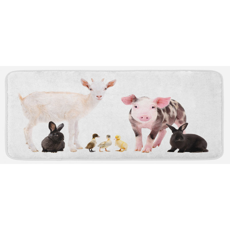 Tapis de cuisine pour animaux de ferme