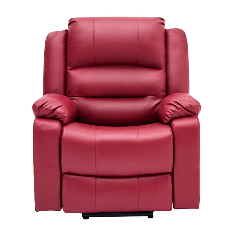 JULY'S SONG Vegan Leather Power Reclining Heated Massage Chair