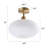 Bucholz Semi Flush Mount-655164424-655164431
