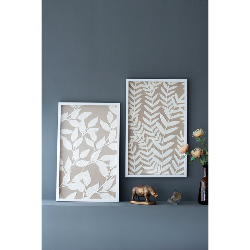 Décoration murale S / 2 Shadow Box, 19,5 x 1 x 31,5 po