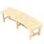Round Outdoor Bench,Wooden Garden Bench