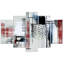 Abstract Red And Grey - 5 Piece No Frame Print on Canvas-1782533684