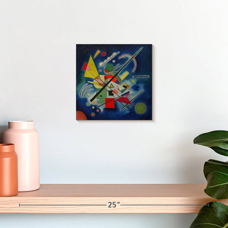 Avery - peinture bleue - 1924, H 10 po x l 10 po