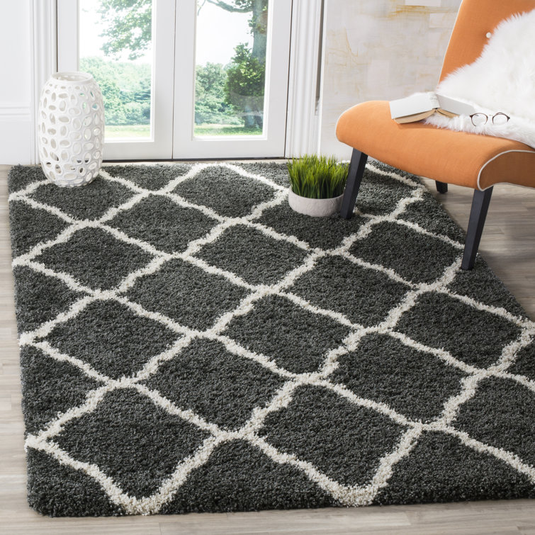 Darrold Hudson Shag Performance Geometric Rug