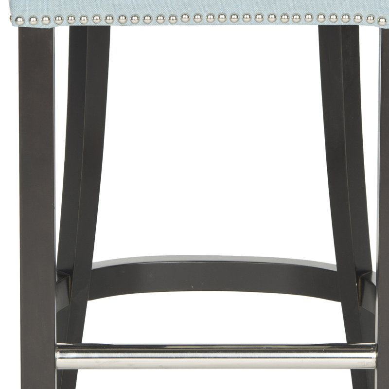 Tabouret de bar et de comptoir Arlease, Bleu ciel, Tabouret de comptoir (siège d'une hauteur de 25,7