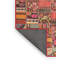 Tapis contemporain orange / rouge / noir-1715717033